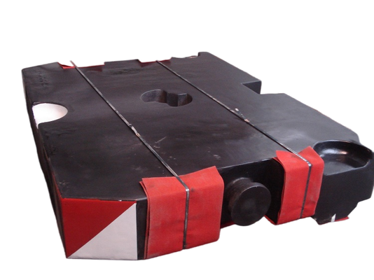 OEM Aangepaste Engineering GG150 Gietijzer 10000Kg Tegenwicht voor Industriële Machines