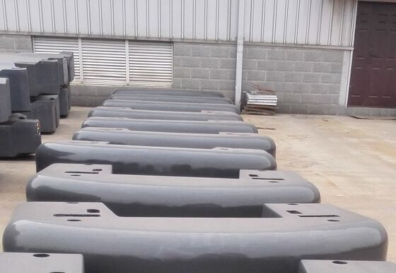 OEM Toereikende capaciteit Vacuüm proces gietproducten Tegenwicht voor mini-graafmachines