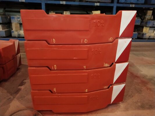 OEM Hoge Kwaliteit 10 Ton Kraan Contragewicht Afwerking Schilderen Met Nauwkeurige Afmetingen TS16949