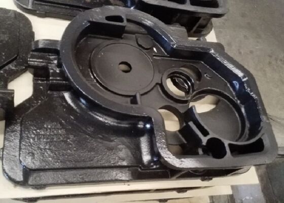 OEM-service beschikbaar Sand Cast Iron Rail Transit Casting Parts Transmission Housing
