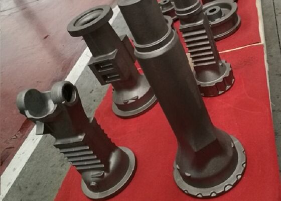 OEM Zandgietwerk Nodulair Gietijzer Producten Asarm Met Glad Oppervlak Voor Bouwmachines