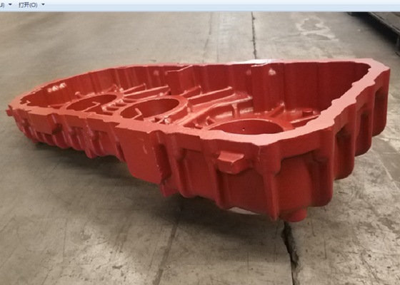 OEM Sand Casting Iron Parts Transmission And Transfer Case voor luchtwerkplatform