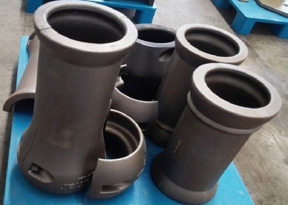 Resin zand gieten ijzeren onderdelen trompetarm voor bouwmachines en industriële voertuigen