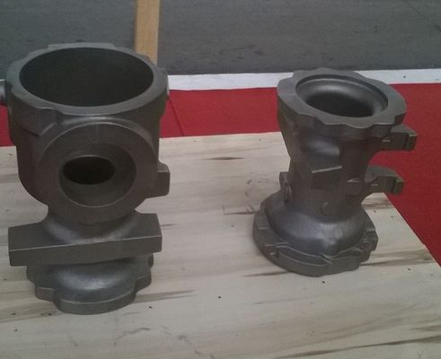 Resin zand gieten ijzeren onderdelen trompetarm voor bouwmachines en industriële voertuigen