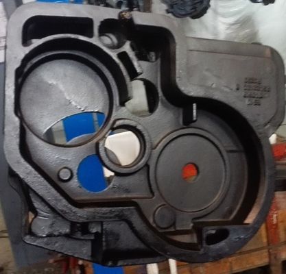 OEM Hoogwaardige zand gietijzeren transmissie behuizing voor industriële machines