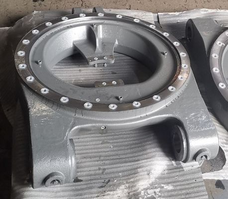 OEM-service van hoge kwaliteit: zand gietijzeren onderdelen connector voor spoorvervoersmachines
