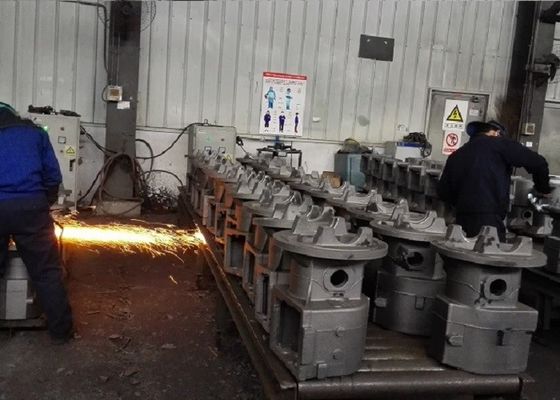 Gietende de Transmissiehuisvesting van het bouwmachines Verloren Schuim met Nauwkeurige Afmeting