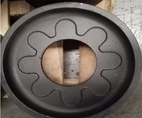 OEM Zand gietijzer 22kg gietstukken voor bouwmachines PHC met uitstekende afwerking