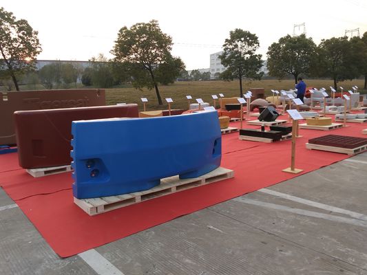 De Vorkheftruck Tegengewicht die van bosbouwmachines Grijs Ijzermateriaal gebruiken