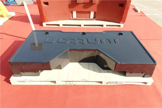 OEM Hoge Kwaliteit 10 Ton Kraan Contragewicht Afwerking Schilderen Met Nauwkeurige Afmetingen TS16949