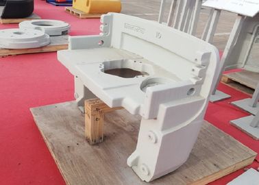 Het vlotte Oppervlakte Tegengewicht 3,5 Ton voor Lader is met klaar het Schilderen van 1500 Kg Gewichts