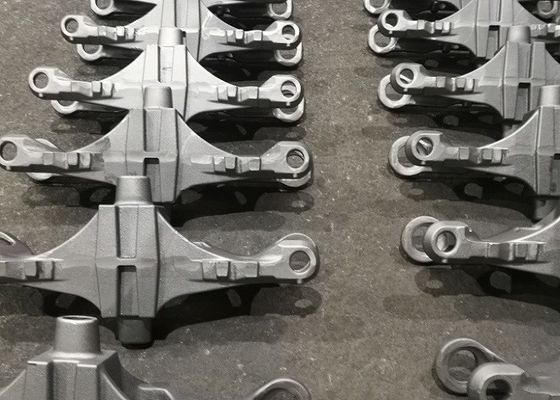 OEM Hoogwaardige Zandgegoten IJzeren Kraanascomponenten voor Bouwmachines