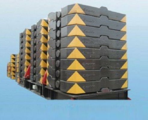 HT250 ijzer Gegoten 10000kg-Graafwerktuig Counterweight For Engineering