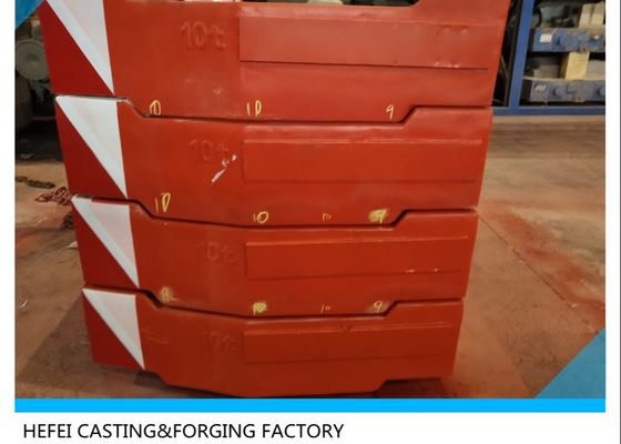 Tegengewicht van de de Ontploffingstrapas van GG250 het 10000kg Geschotene
