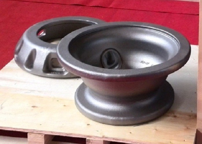 OEM Hoogwaardig zand gieten ijzeren wielspanners voor vrachtwagens FCD550 GGG55 QT550 materiaal