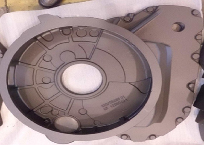 OEM Power Sand Casting Iron Parts Flywheel Case nauwkeurige afmeting voor bouwmachines