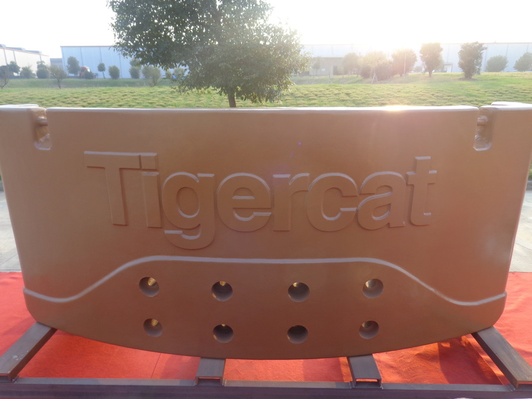 De Tegengewichten van bosbouwmachines voor Tigercat-Techniekvoertuig