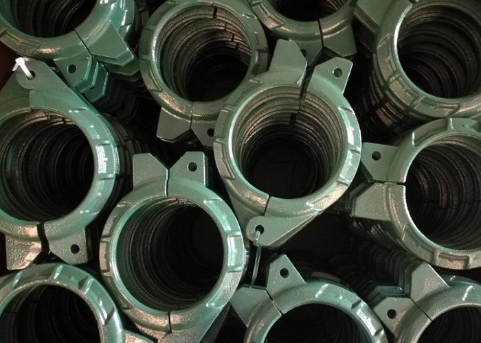 OEM Hoogwaardige Zandgietonderdelen van Nodulair Gietijzer Latch Knuckle Voor Bouwmachines