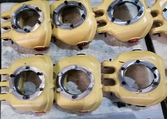 Op maat gemaakte zandgegoten gietijzeren luchtapparatuuronderdelen Knikker voor industriële machines met 1 jaar garantie