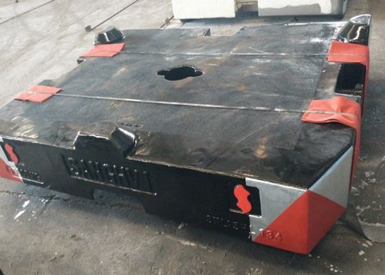 OEM Hoogwaardige zand gietijzer bouwmachines 10T tegengewicht voor kraan